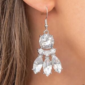 To Have and to SPARKLE - white earrings.  NWT